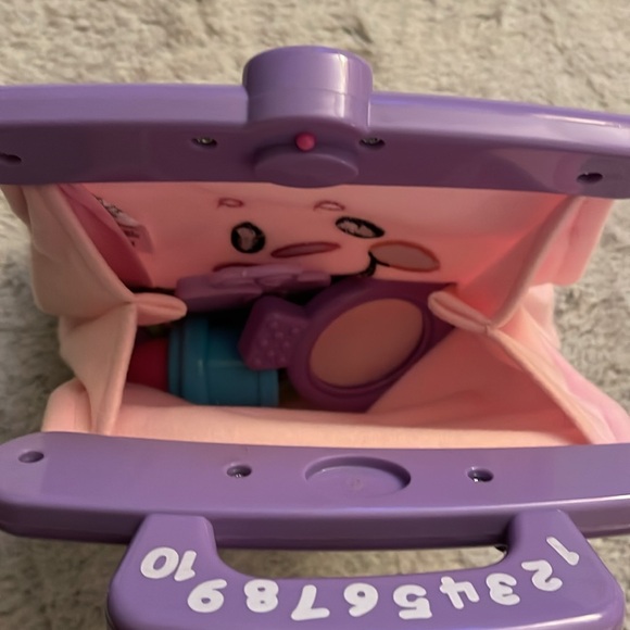 Fisher Price Take Along 1st Purse Toddler Toy  face pink
Carry - Picture 6 of 6